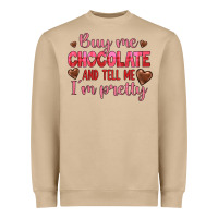 Mushroom buy me chocolate and tell me i'm pretty Heavyweight Sweatshirt - JahusDesignShop