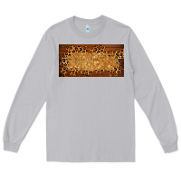 Moon Dust wooden leopard glitter  license plate template Long Sleeve Tee - BarkalooDesign