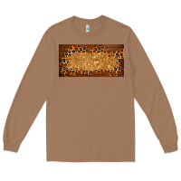 Toasted Coconut wooden leopard glitter  license plate template Long Sleeve Tee - BarkalooDesign