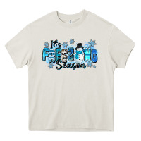Cream it's freezing season Heavy Core Tee - Zillion Design Studio