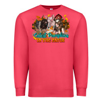 Cardinal Fall Cutest Pumpkin In The Patch Pig Premium Sweatshirt - LillyAllenDesigns