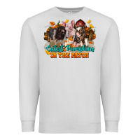 Dove Grey Fall Cutest Pumpkin In The Patch Pig Premium Sweatshirt - LillyAllenDesigns