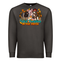 Smoke Fall Cutest Pumpkin In The Patch Pig Premium Sweatshirt - LillyAllenDesigns
