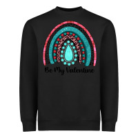 Black be my valentine gemstone rainbow Heavyweight Sweatshirt - JahusDesignShop