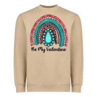 Mushroom be my valentine gemstone rainbow Heavyweight Sweatshirt - JahusDesignShop