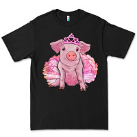 Black Balerina pig with tutu Premium Tee - RanaPortraitStore