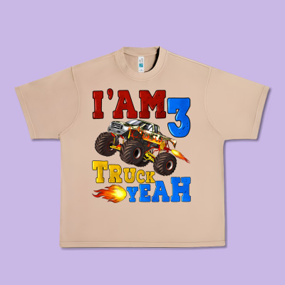 I'am Three Truck Yeah Urban Heavy Tee Designed By Artiststas