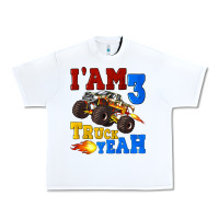 White i'am three truck yeah Urban Heavy Tee - Artiststas