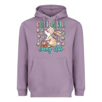 Lavender cottontail bunny club Heavyweight Hoodie - LillyAllenDesigns