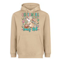 Mushroom cottontail bunny club Heavyweight Hoodie - LillyAllenDesigns