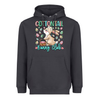 Smoke cottontail bunny club Heavyweight Hoodie - LillyAllenDesigns