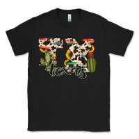 Black texas state cowhide serape cactus Classic Tee - RanaPortraitStore