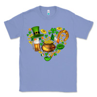 Colony Blue St Patricks heart Classic Tee - AdoDesignShop