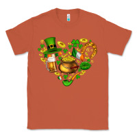 Copper St Patricks heart Classic Tee - AdoDesignShop