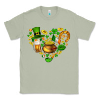 Matcha St Patricks heart Classic Tee - AdoDesignShop