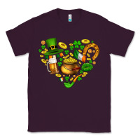 Plum St Patricks heart Classic Tee - AdoDesignShop