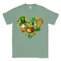 Sage St Patricks heart Classic Tee - AdoDesignShop