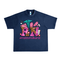 Navy registered nurse with crocs Urban Heavy Tee - AdoDesignShop