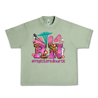 Oil Green registered nurse with crocs Urban Heavy Tee - AdoDesignShop