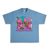 Pebble Blue registered nurse with crocs Urban Heavy Tee - AdoDesignShop