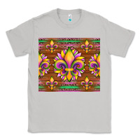 Moon Dust mardi gras sunflowers fleur, de lis glitter leopard background Classic Tee - Artiststas
