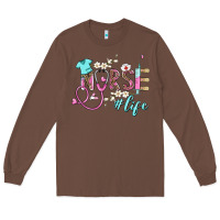 Chestnut nurse life Long Sleeve Tee - BarkalooDesign