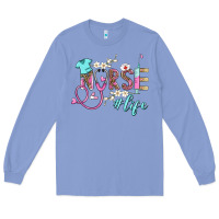 Colony Blue nurse life Long Sleeve Tee - BarkalooDesign