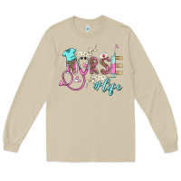 Mushroom nurse life Long Sleeve Tee - BarkalooDesign
