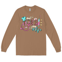 Toasted Coconut nurse life Long Sleeve Tee - BarkalooDesign