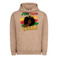 Pigment Burro juneteenth queen black woman afro queen Urban Hoodie - CowGirlArtShop