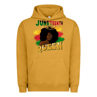 Pigment Peanut Butter juneteenth queen black woman afro queen Urban Hoodie - CowGirlArtShop