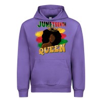Tulip juneteenth queen black woman afro queen Urban Hoodie - CowGirlArtShop