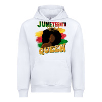 White juneteenth queen black woman afro queen Urban Hoodie - CowGirlArtShop
