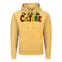 Vintage Mustard do it for the culture juneteenth Vintage Hoodie - HRA Design Shop