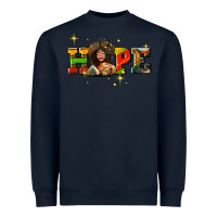 Navy hope juneteenth Heavyweight Sweatshirt - AdoDesignShop