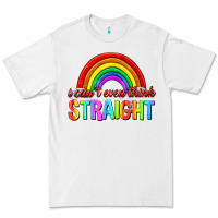 White i cant even think straight Premium Tee - texasbilliewilder