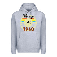 Heather Grey Vintage 1960 Premium Hoodie - Bettercallsaul