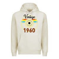 Oatmeal Heather Vintage 1960 Premium Hoodie - Bettercallsaul