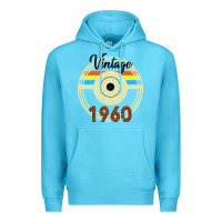 Ocean Blue Vintage 1960 Premium Hoodie - Bettercallsaul