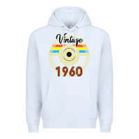 White Vintage 1960 Premium Hoodie - Bettercallsaul