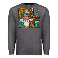 Charcoal Heather Fall Babe Baby Calf Premium Sweatshirt - LillyAllenDesigns