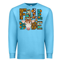 Ocean Blue Fall Babe Baby Calf Premium Sweatshirt - LillyAllenDesigns