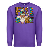 Purple Fall Babe Baby Calf Premium Sweatshirt - LillyAllenDesigns