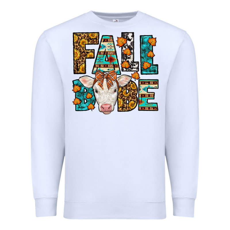 Fall Babe Baby Calf Premium Sweatshirt by LillyAllenDesigns | Teevron