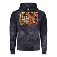 Cloud Black america, cowhide, leopard backgraund Vintage Hoodie - JahusDesignShop