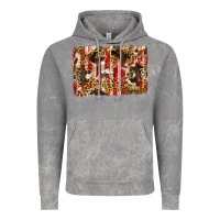 Cloud Rock america, cowhide, leopard backgraund Vintage Hoodie - JahusDesignShop