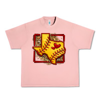 Salmon leopard softball texas map Urban Heavy Tee - Jasminsmagicworld