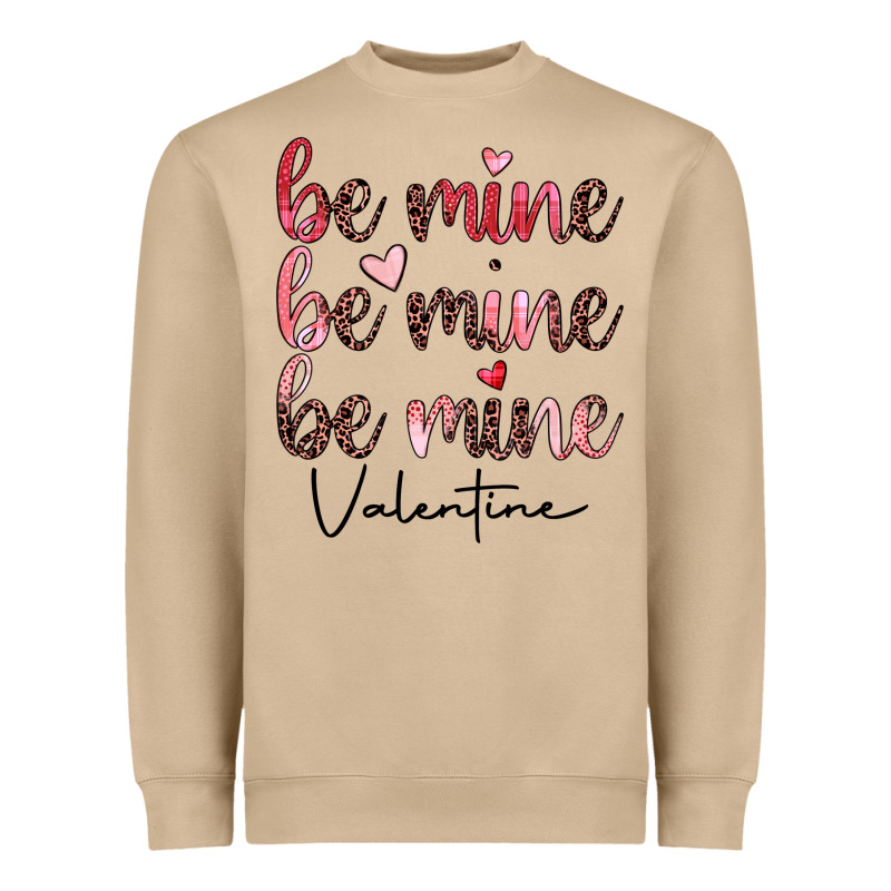 Be Mine Valentine Heavyweight Sweatshirt by JahusDesignShop | Teevron