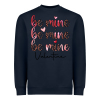 Navy be mine valentine Heavyweight Sweatshirt - JahusDesignShop