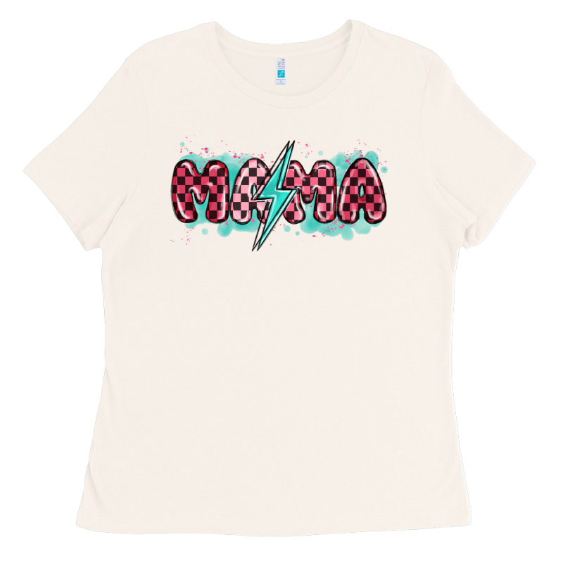 Lightning Bolt Mama Ladies Tee by MaliasSmallBusiness | Teevron